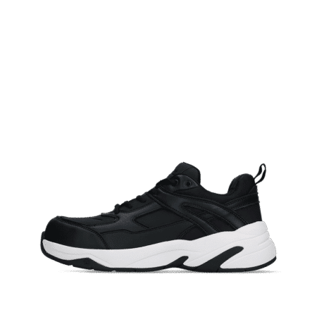 DB.02. safety sneaker low black-white